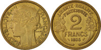 France 2 Francs Monnaie, Morlon, Aluminum-Bronze, KM:886 -