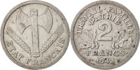 France 2 Francs Monnaie, Bazor, Beaumont le Roger, Aluminium -