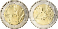Estonie 2 Euro Estonia, Paul Keres, Bi-Metallic, KM:New -