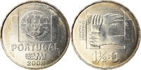Portugal 1-1/2 Euro Lisbonne, Copper-nickel, KM:828a -