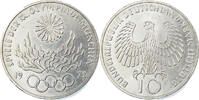 République fédérale allemande 10 Mark Monnaie, Hamburg, Argent -