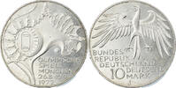 République fédérale allemande 10 Mark Monnaie, Hambourg, Argent -