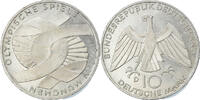 République fédérale allemande 10 Mark Monnaie, Munich, Argent -