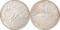 République fédérale allemande 10 Mark Monnaie, Munich, Argent -