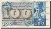 Suisse 100 Franken Billet, 1957-10-04, KM:49b -