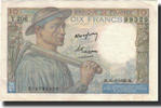 France 10 Francs Mineur, 1949-06-30, Fayette:8.22a, KM:99f -