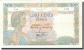 France 500 Francs La Paix, 1940-07-25, Fayette:32.5, KM:95a -