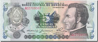 Honduras 5 Lempiras Billet, 1980-05-08, KM:63a -