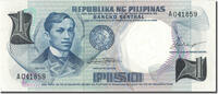 Philippines 1 Piso Billet, undated (1969), KM:142a -