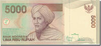 Indonésie 5000 Rupiah Billet, 2009, KM:149 -