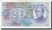 Suisse 20 Franken Billet, 1973-03-07, KM:46u -
