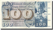 Suisse 100 Franken Billet, 1969-01-15, KM:49k -