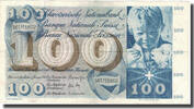 Suisse 100 Franken Billet, 1967-01-01, KM:49j -