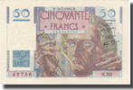 France 50 Francs Le Verrier, 1946-05-16, Fayette:20.4, KM:127b -