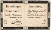 France 125 Livres SERIE 172, KM:A74, Lafaurie:169 -