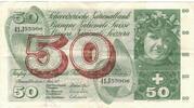 Suisse 50 Franken Billet, 1973-03-07, KM:48m -