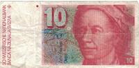 Suisse 10 Franken Billet, 1980, KM:53b -