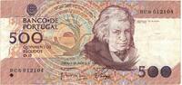 Portugal 500 Escudos Billet, 1988-08-04, KM:180b -