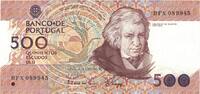 Portugal 500 Escudos Billet, 1989-10-04, KM:180c -