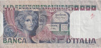 Italie 50,000 Lire Billet, 1980-04-11, KM:107c -