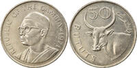 Gambie 50 Bututs Monnaie, GAMBIA, THE, Copper-nickel, KM:12 -