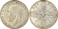Grande-Bretagne Florin, Two Shillings Monnaie, George V, Argent -