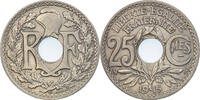 France 25 Centimes Monnaie, Lindauer, Nickel, Gadoury:379, KM:867 -