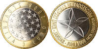 Slovénie 3 Euro Special Unc., Bi-Metallic, KM:81 -