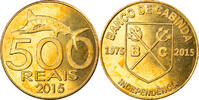 Cabinda 500 reais Monnaie, CABINDA, Laiton -