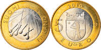 Finlande 5 Euro Provinces - Satakunta, Bi-Metallic, KM:156 -
