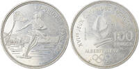 France 100 Francs Monnaie, Patinage artistique, Albertville 92 -