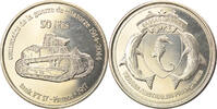 France 50 Francs Monnaie, Bassas da India, Cupro-nickel Aluminium -