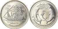 France 20 Francs Monnaie, Bassas da India, Cupro-nickel Aluminium -