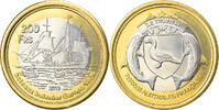 France 200 Francs Monnaie, Tromelin, Bi-Metallic -