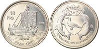 France 10 Francs Monnaie, Tromelin, Cupro-nickel Aluminium -