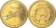 France 100 Francs Monnaie, Tromelin, Bronze-Aluminium -
