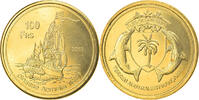 France 100 Francs Monnaie, Glorieuses, Bronze-Aluminium -