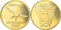 France 100 Francs Monnaie, Adelie, Bronze-Aluminium -