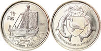 France 10 Francs Monnaie, Tromelin, Cupro-nickel Aluminium -