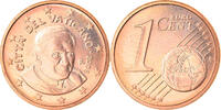 Cité du Vatican Euro Cent Rome, Copper Plated Steel, KM:375 -
