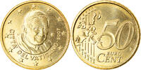 Cité du Vatican 50 Euro Cent Rome, BU, Laiton, KM:380 -