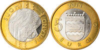 Finlande 5 Euro Vantaa, Bi-Metallic, KM:160 -