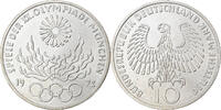 République fédérale allemande 10 Mark Monnaie, Hamburg, Argent -