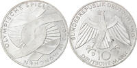 République fédérale allemande 10 Mark Monnaie, Munich, Argent -
