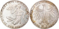 République fédérale allemande 10 Mark Monnaie, Hambourg, Argent -