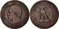France 10 Centimes Monnaie, Napoleon III, Napoléon III, Bordeaux -