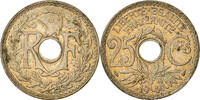France 25 Centimes Monnaie, Lindauer, Nickel-Bronze, Gadoury:381 -