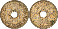 France 25 Centimes Monnaie, Lindauer, Nickel-Bronze, Gadoury:381 -