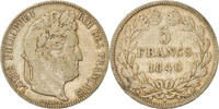 France 5 Francs Monnaie, Louis-Philippe, Rouen, Argent, Gadoury:678 -
