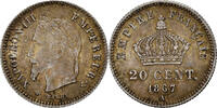 France 20 Centimes Monnaie, Napoleon III, Napoléon III, Paris -